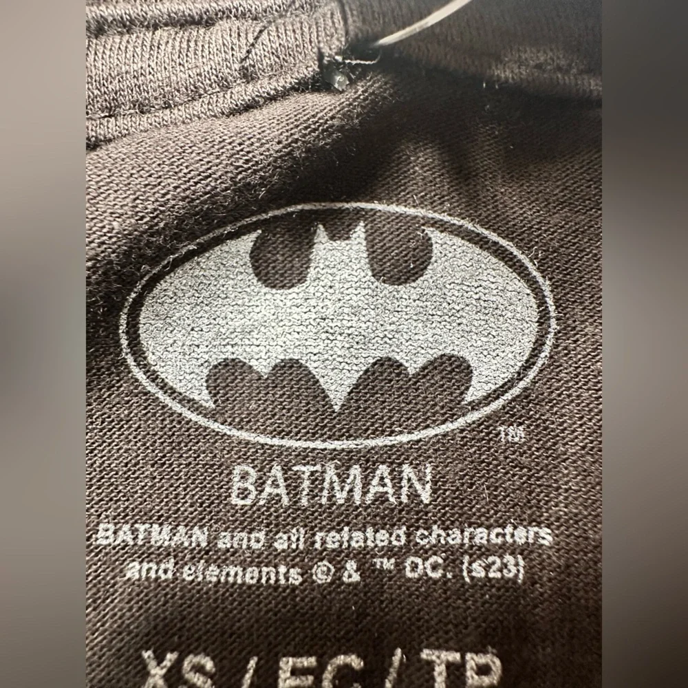 Batman Boys  Short Sleeve Black Casual T-Shirt Kids choose your size